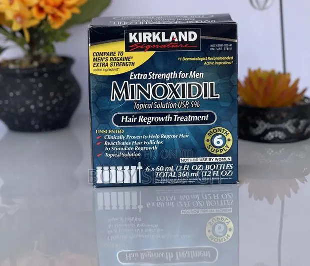 Full Pack of Original Kirkland Minoxidil for Beard and Hair · Photo 1