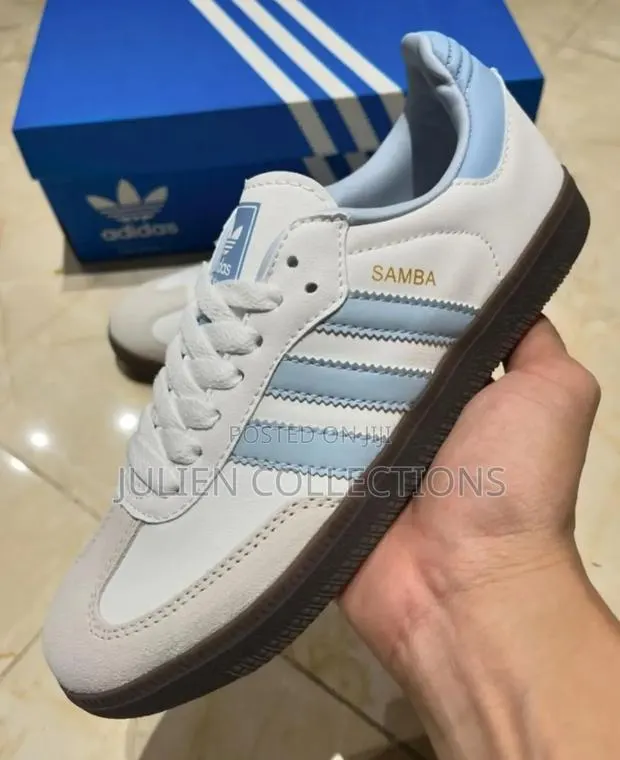 Adidas Samba Og White and Blue · Photo 1
