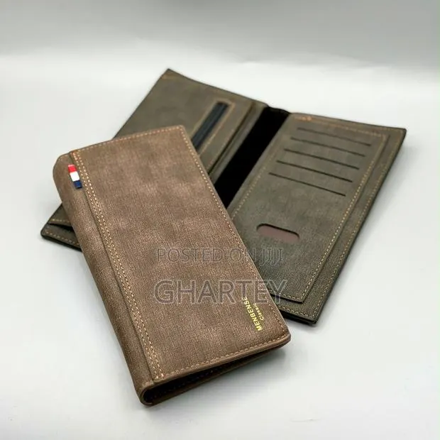 Men’s Premium Canvas Long Wallet · Photo 1