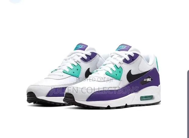 Nike Air Max 90 White Violet · Photo 1