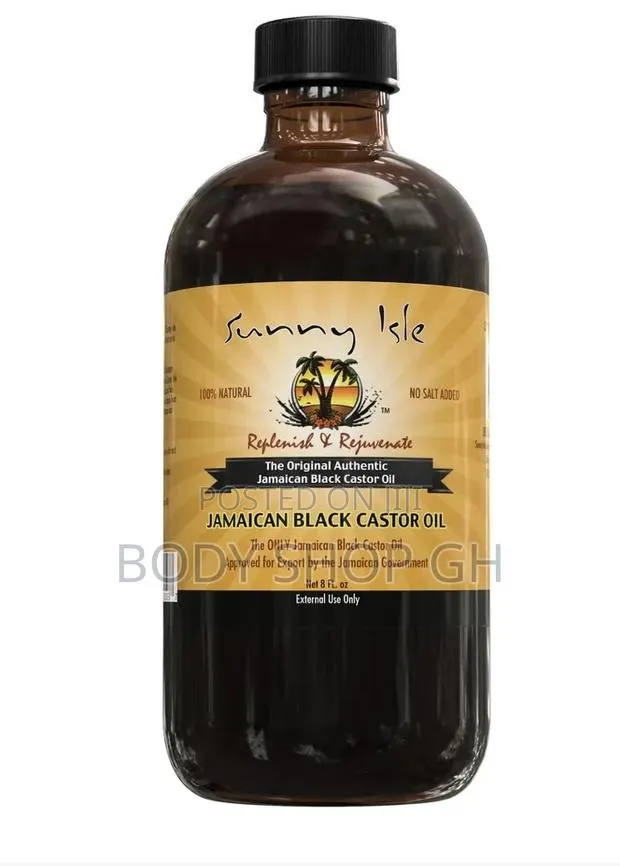 Sunny Isle Jamaican Black Castor Oil for Hair and Beard- 8oz · Photo 1
