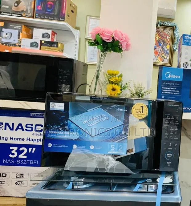 Recommend Inverter Grey Midea 30L Solo Microwave · Photo 1