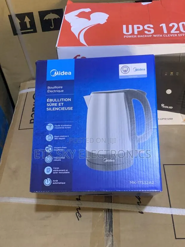 Superior Midea Stainless Steel Electric Kettle · Photo 1