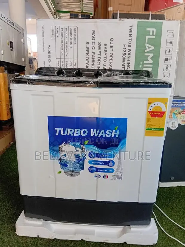 Flamino 12kg Laundry Washing Machine – Durable Reliable 12kg · Photo 1