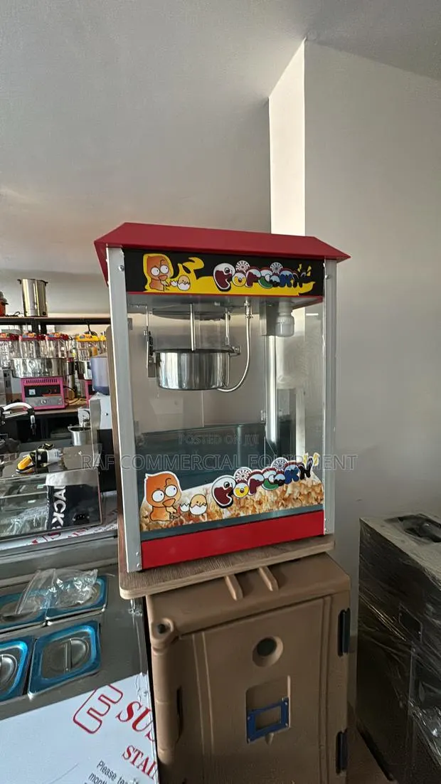 Single Popcorn Machine Electric · Photo 1