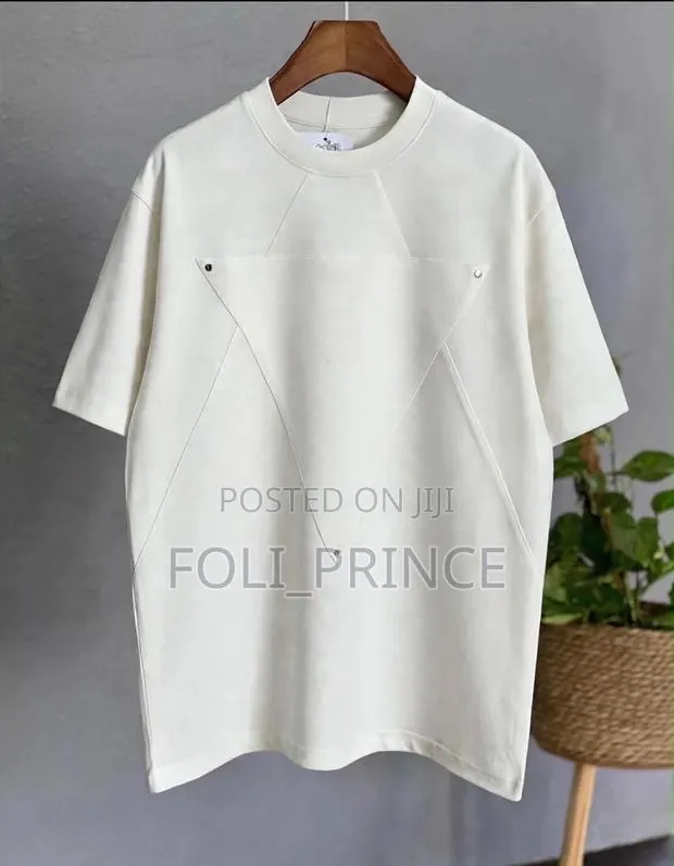 Premium Designer Striped Crewneck T-Shirt · Photo 1