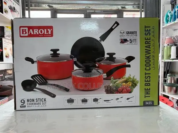 Baroly 9-Piece Non-Stick Cookware Set 3455* · Photo 1