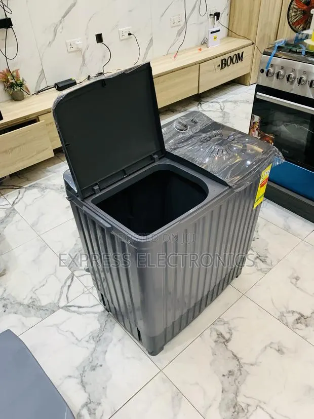 Grab the New Black 11kg Semi Automatic Twintub Topload Nasco · Photo 1
