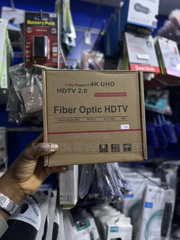 Uhd Hdmi 2.0 Fiber Optic HDTV Cable · Photo 1