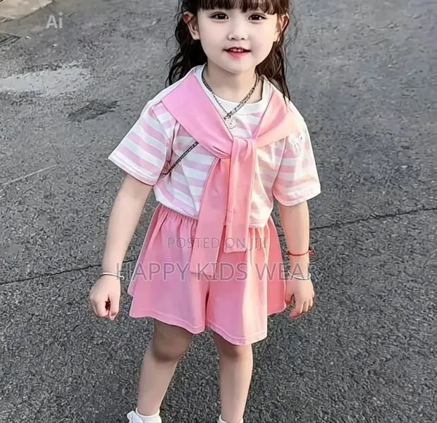 Pink and White Top and Down for Kids · Photo 1