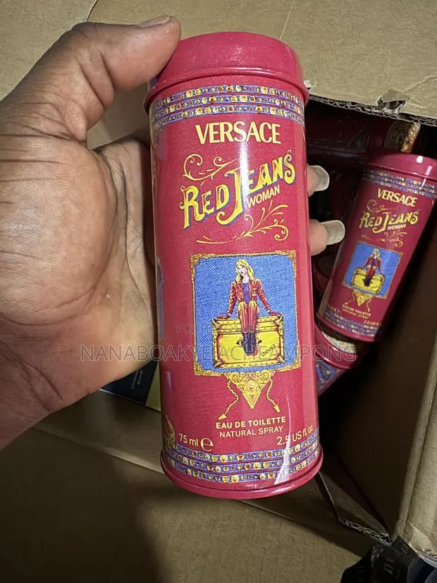 Uk Original Versace Red Jeans Woman Eau De Toilette · Photo 1