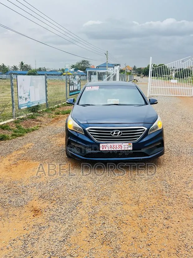 Hyundai Sonata Sport 2.0T Sedan FWD (2.0L 4cyl 6A) 2017 Blue · Photo 1