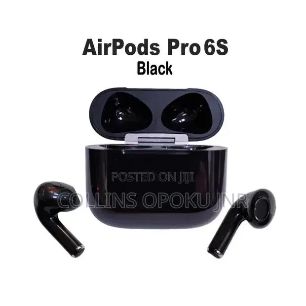 Air Pro 6s HIFI Stereo Wireless Bluetooth Headsets - Black · Photo 1