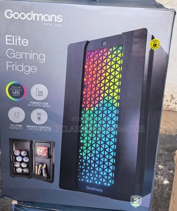 10lit Goodmans Elite Gaming Fridge With Remote Control · Photo 1
