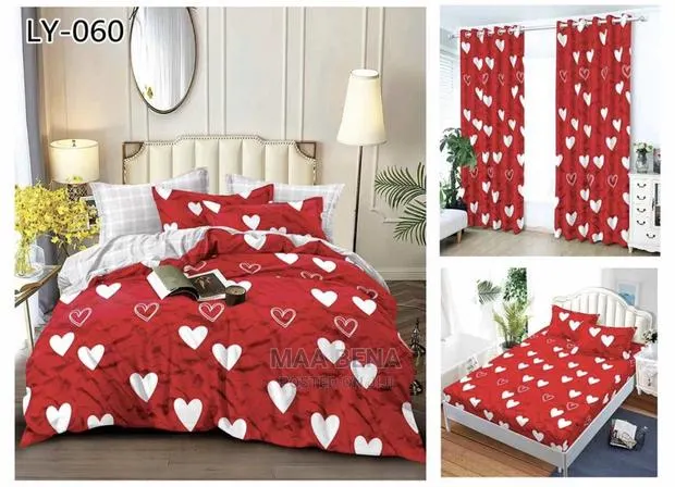 Bedset With Matching Curtains (8pcs) · Photo 1