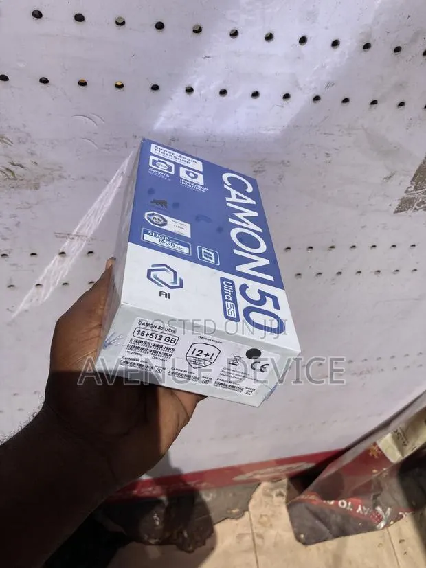 New Tecno Camon 50 Ultra 512 GB Black · Photo 1