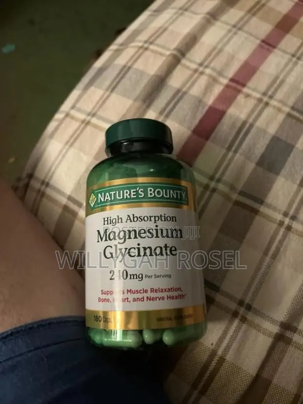 Nature's Bounty Magnesium Glycinate 180 Capsule · Photo 1