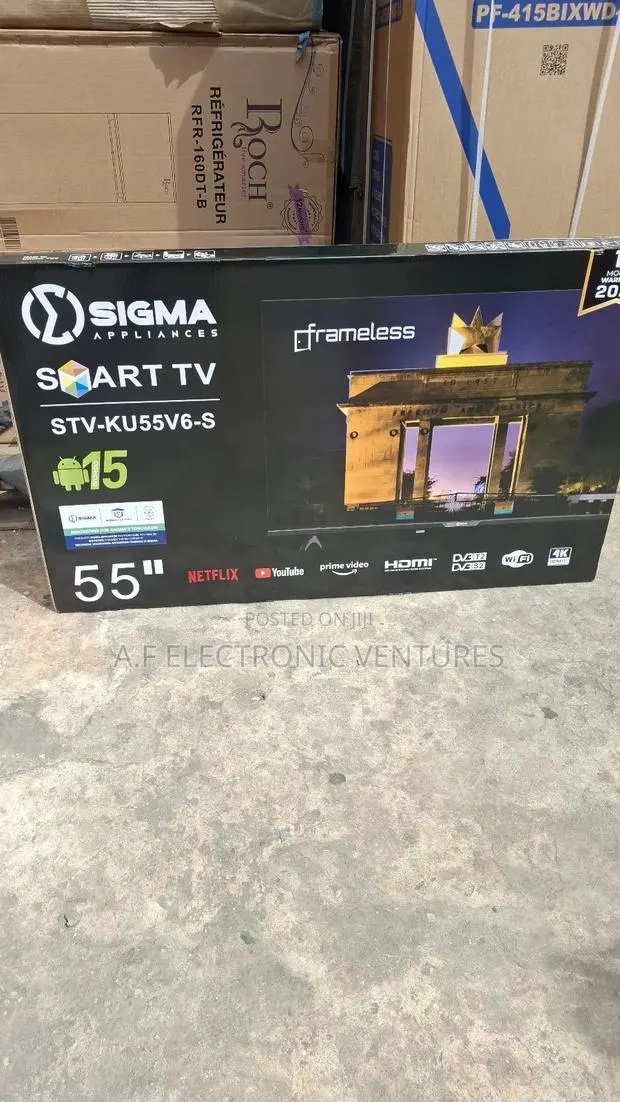 Sigma 55-Inch Smart TV · Photo 1