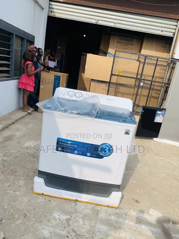 Zealous Midea 18kg Twin Tub Washing Machine Mt100w180/Wg-7 · Photo 1
