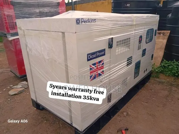 Aether Unit Crown 35kva Perkins Diesel Generator 35kva · Photo 1