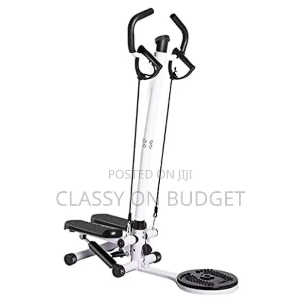 Mini Stepper Machine With Handlebar, Twister Resistance Band · Photo 1