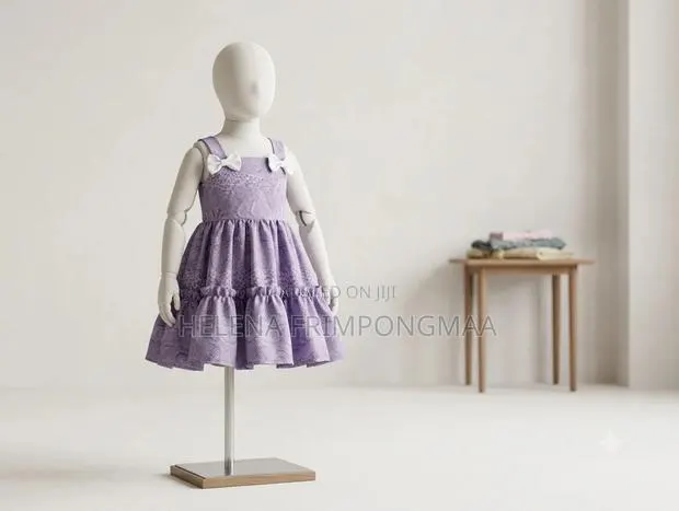 Purple Kids' Dress · Photo 1