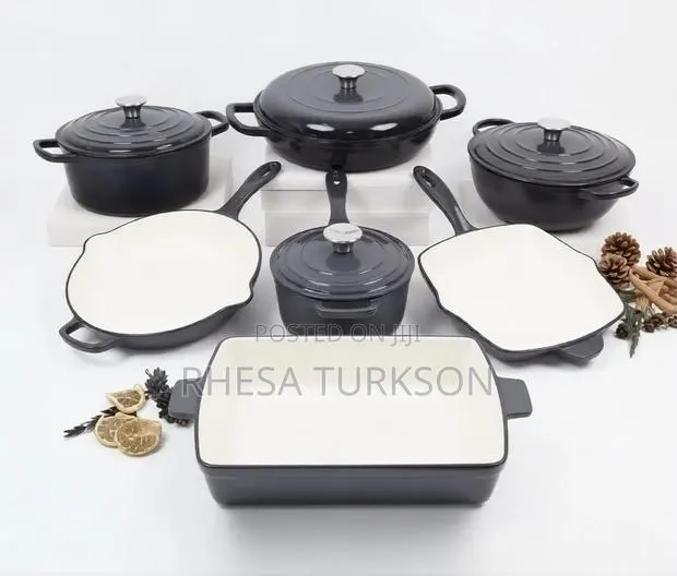 Cast Iron Cookware 11 Set · Photo 1