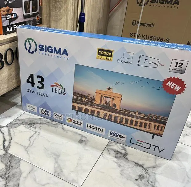 Classic Design 43 Inch Digital Sigma Led Sig-K43v6 Electric Tv · Photo 1