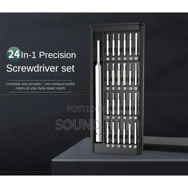 Premium Precision Screwdriver Set - 24in1 · Photo 1