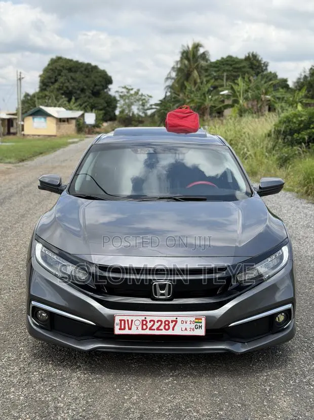 Honda Civic EX Sedan 2019 Gray · Photo 1