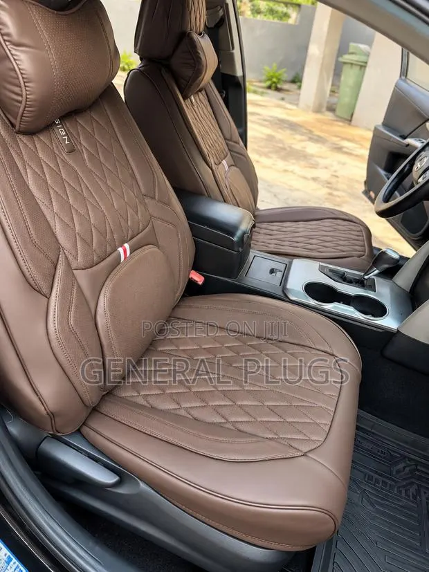 Luxury Original 5 Seater Universal Leather Front &Back Car Seat Covers · Photo 1