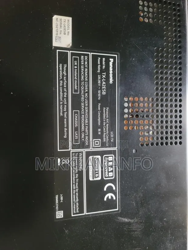 Panasonic TV · Photo 1