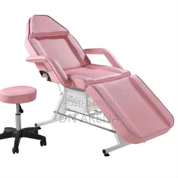 Multi-Purpose Facial Bed Chair Barber Spa Salon With Stool · Photo 1