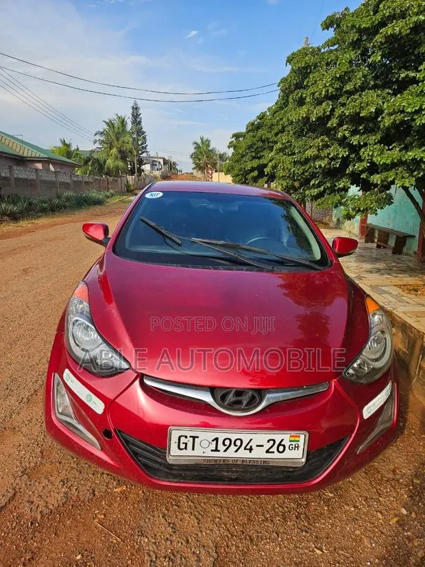 Hyundai Elantra GLS Sedan FWD (1.8L 4cyl 6A) 2013 Red · Photo 1