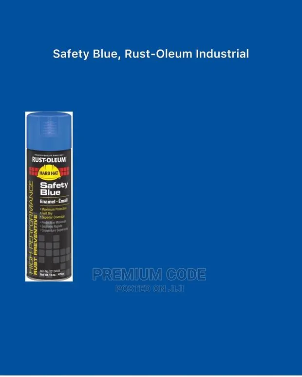 Antirust Spray Gloss Safety Blue, Rust-Oleum Industrial · Photo 1