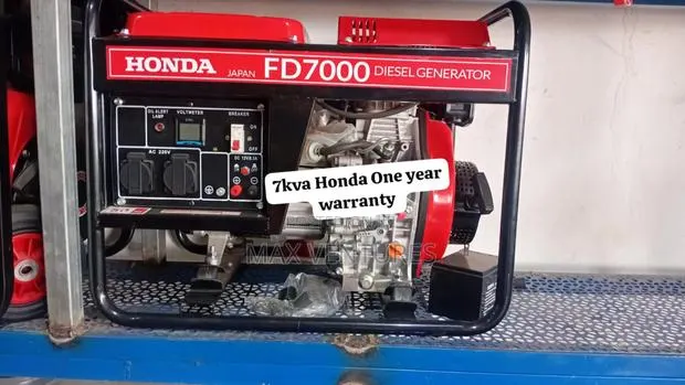 Honda 7kva Generator – Just Start Use · Photo 1