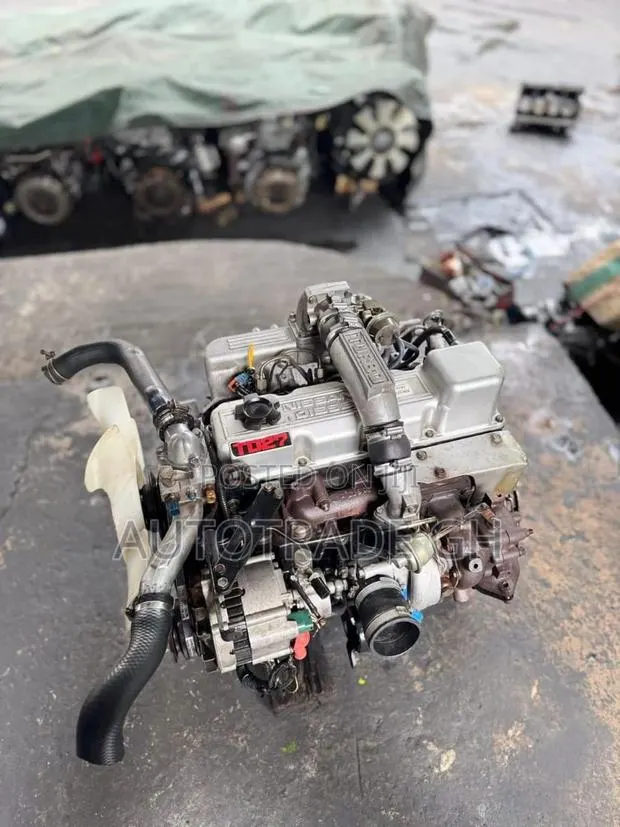 Td27 2.7 Turbo Diesel Engine With Gearbox – Complete Set · Photo 1