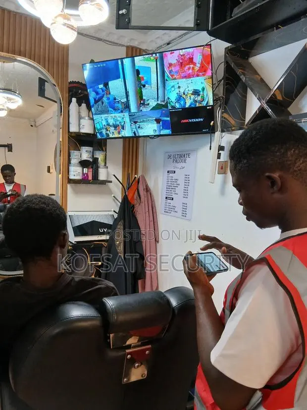 Monitor Your Shop From Your Phone - Cctv Installation In Accra