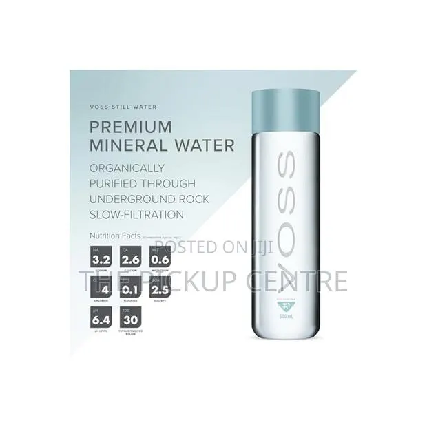 Voss Water Still Natural Mineral Water (Plastic) Bottles 24 X 375ml) · Photo 3