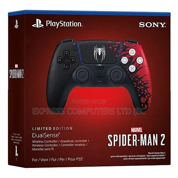 Marvel's Spider-Man2 Limited Edition PS5 DualSense Wireless CONTROLLER · Photo 1