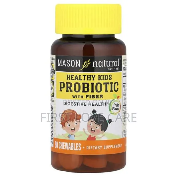 Mason Natural Healthy Kids Probiotic With Fiber Digestive Health · Photo 1