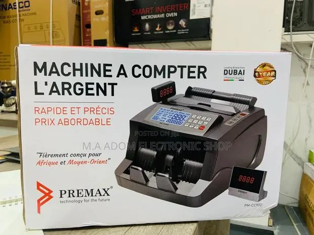Premax PM-CC90D Bill Counting Machine · Photo 1