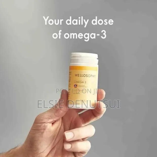 Wellosophy Omega 3 Sourced From Fish Oil- Friend of the Sea Certified · Photo 1