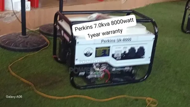 Perkins 7.0kVA 8000W Fuel-Efficient Generator 7.0kva · Photo 1
