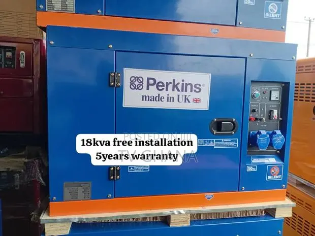Perkins 18kva Genset — Heavy Duty Energy for Homes Business 18kva · Photo 1