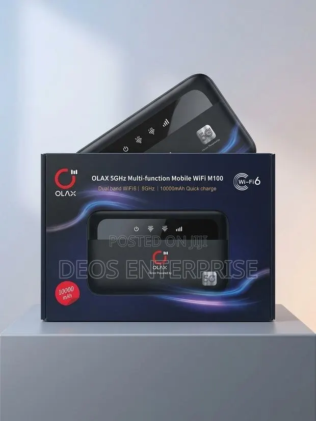 OLAX M100: Ultimate All-Day Power & Fast Wi-Fi Hub · Photo 1