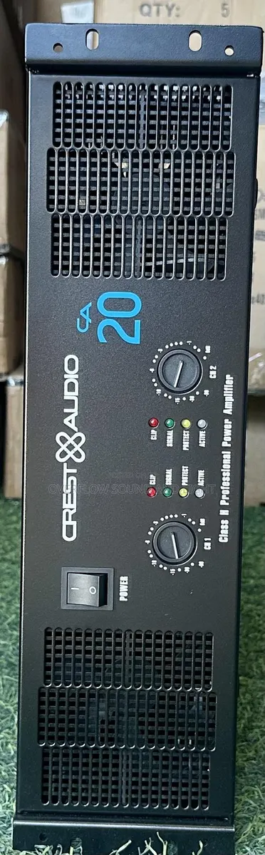 Crest Audio Ca20 2 Channel Power Amplifier ( Long Board) · Photo 1