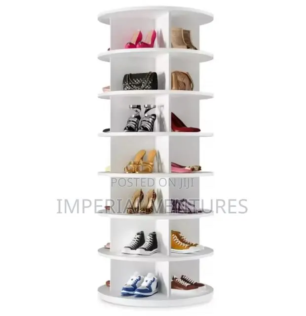 Ladies Wooden Rotating Shoe Rack · Photo 1