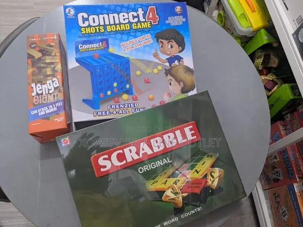 Giant Jenga and Scrabble Games Connect 4 · Photo 1