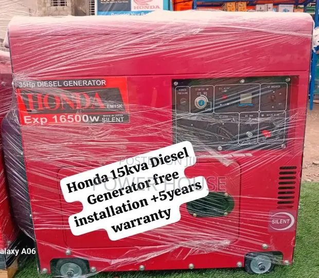 The Oil Heart Machine Honda Diesel Generator 15kva Silent · Photo 1